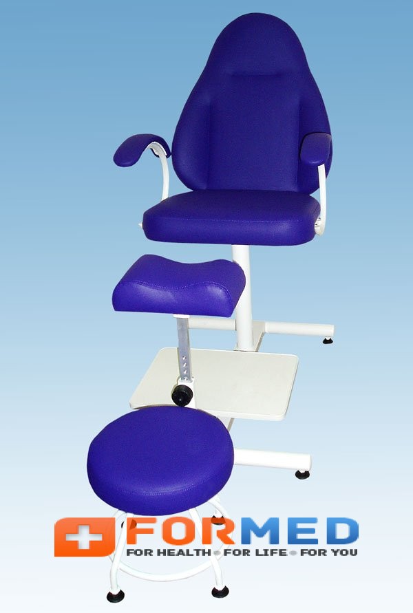 Педикюрное кресло КП-2 с регулируемой подставкой