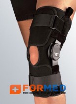 Ортез коленный регулируемый короткий medi hinged knee wrap