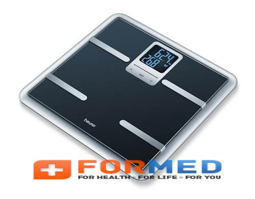 Весы диагностические со стеклянной платформой BG 40 BLACK