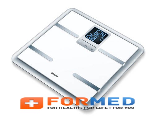 Весы диагностические со стеклянной платформой BG 40 WHITE
