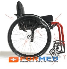 Крісло-коляска інвалідна kuschall Advance®