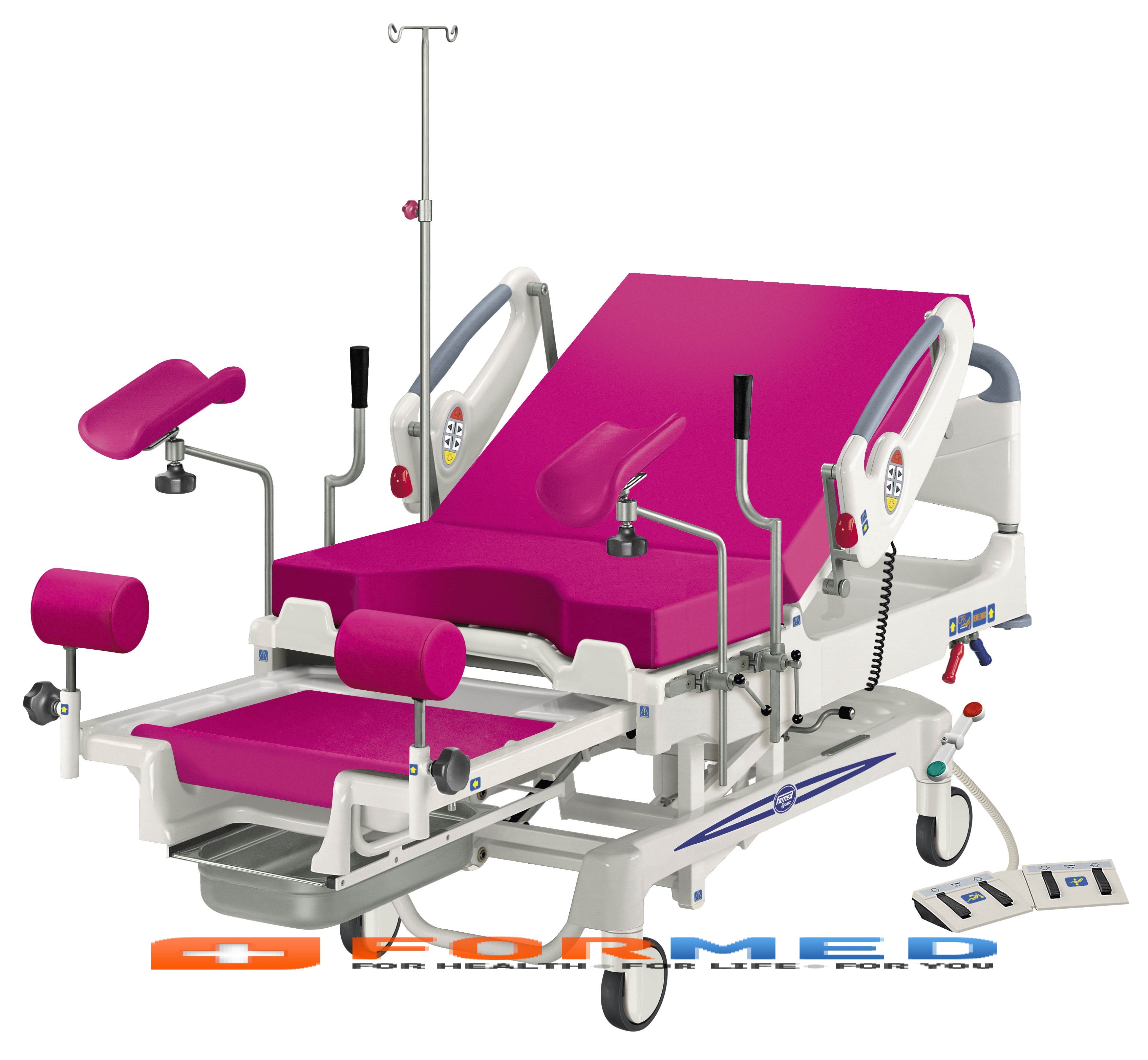  Кровать для приема родов LM-01.3 с электрической системой управления