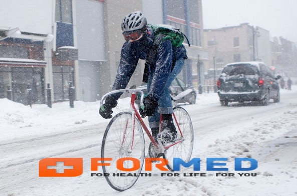 Нюансы: Катаемся на велосипеде зимой