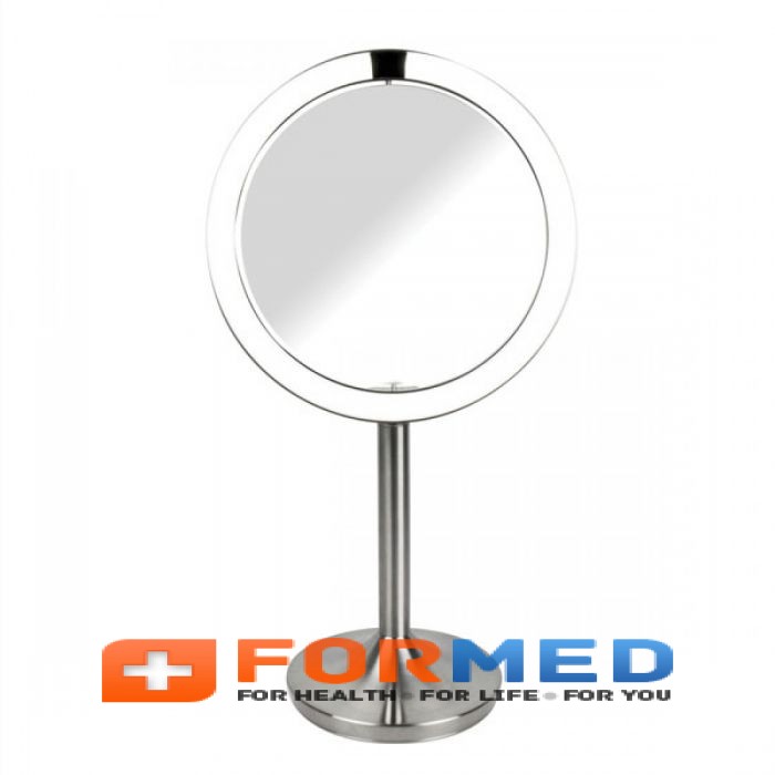 Косметическое зеркало с увеличением и подсветкой HoMedics Twist