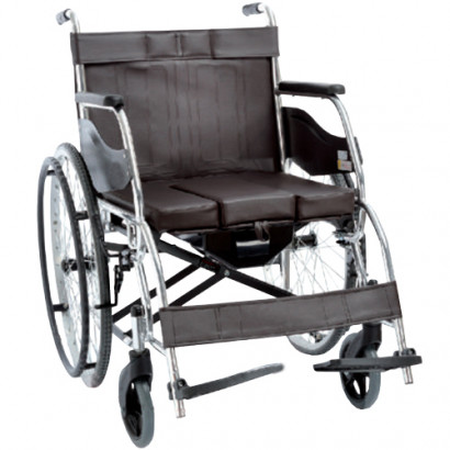 Складний інвалідний візок із санітарним обладнанням OSD-H003B