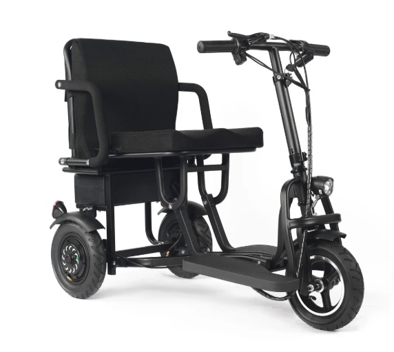 Складной электрический скутер MIRID 48350 (для пожилых людей и инвалидов) 