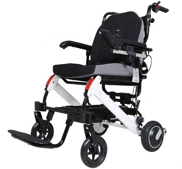 Складена алюмінієва коляска для інвалідів D6033