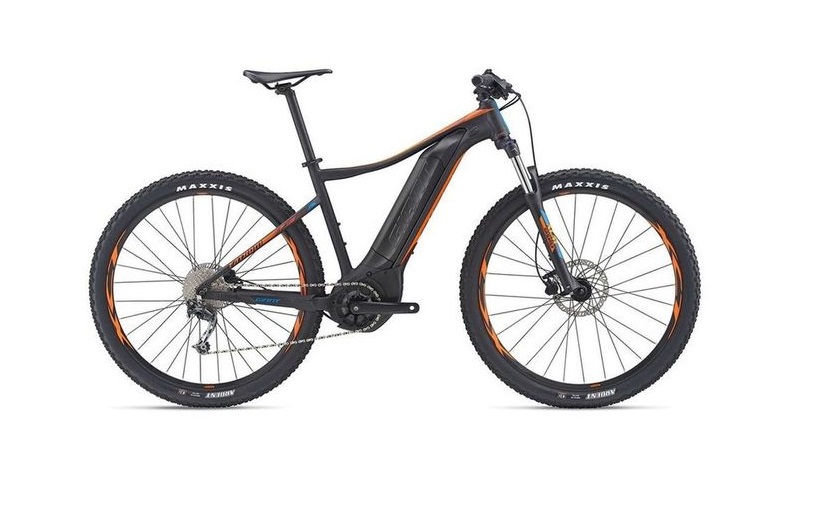 Электровелосипед Giant FATHOM E+ 3 POWER 29” (black-orange-petrol)