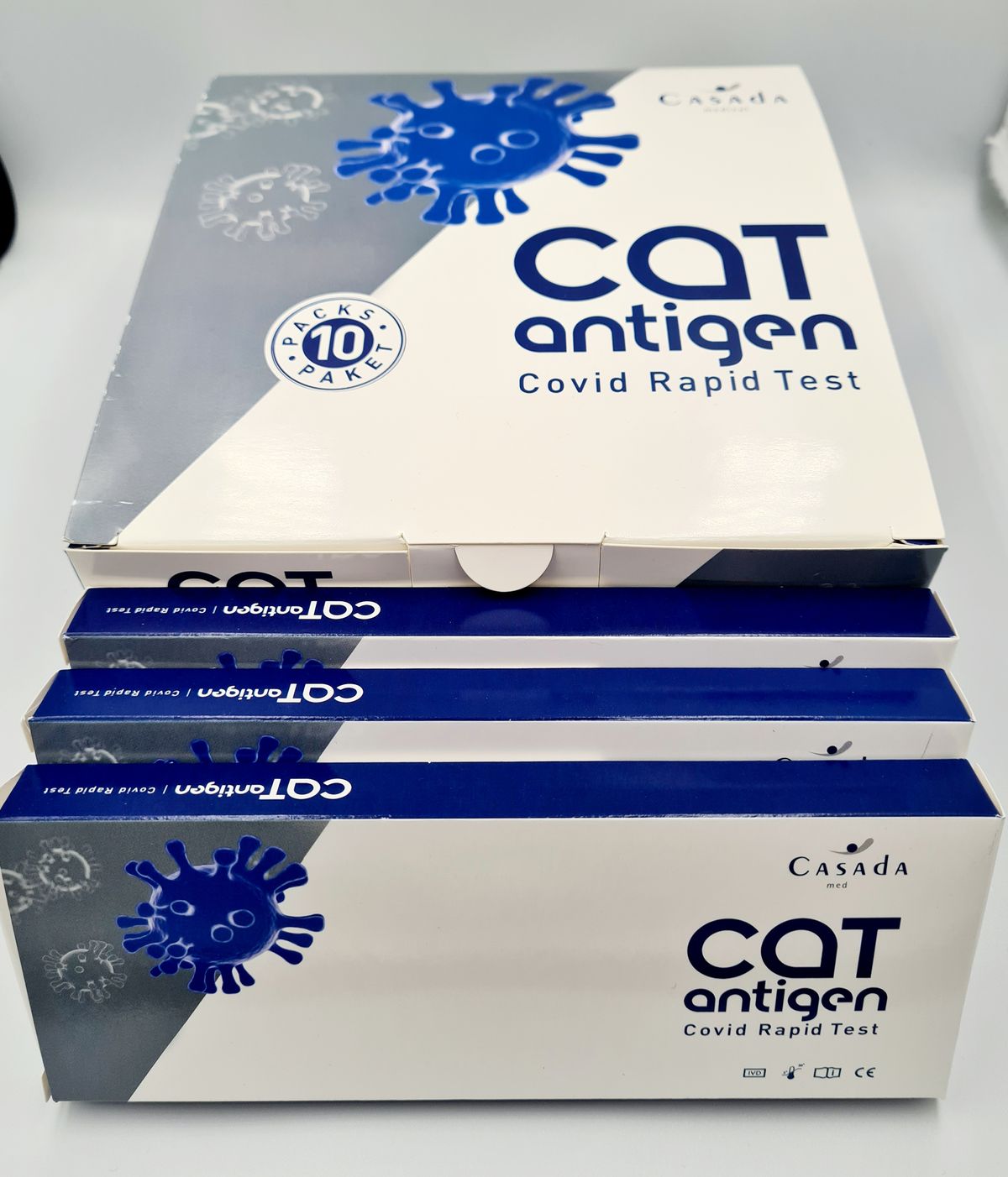 -   CAT Antigen-Schnelltest Casada 10. ()