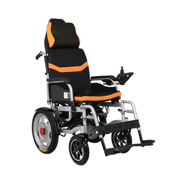 Складаний інвалідний електровізок MIRID D6036C (знімний підголівник)