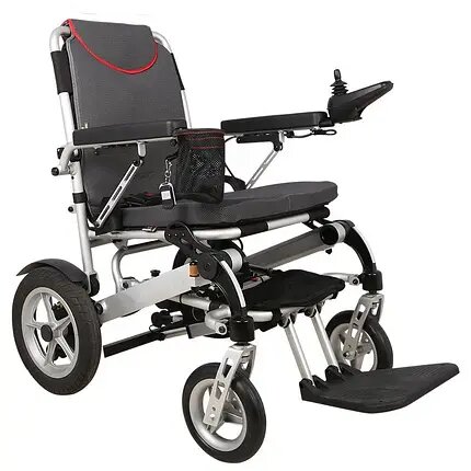 Легка складана електрична коляска для інвалідів MIRID D6034