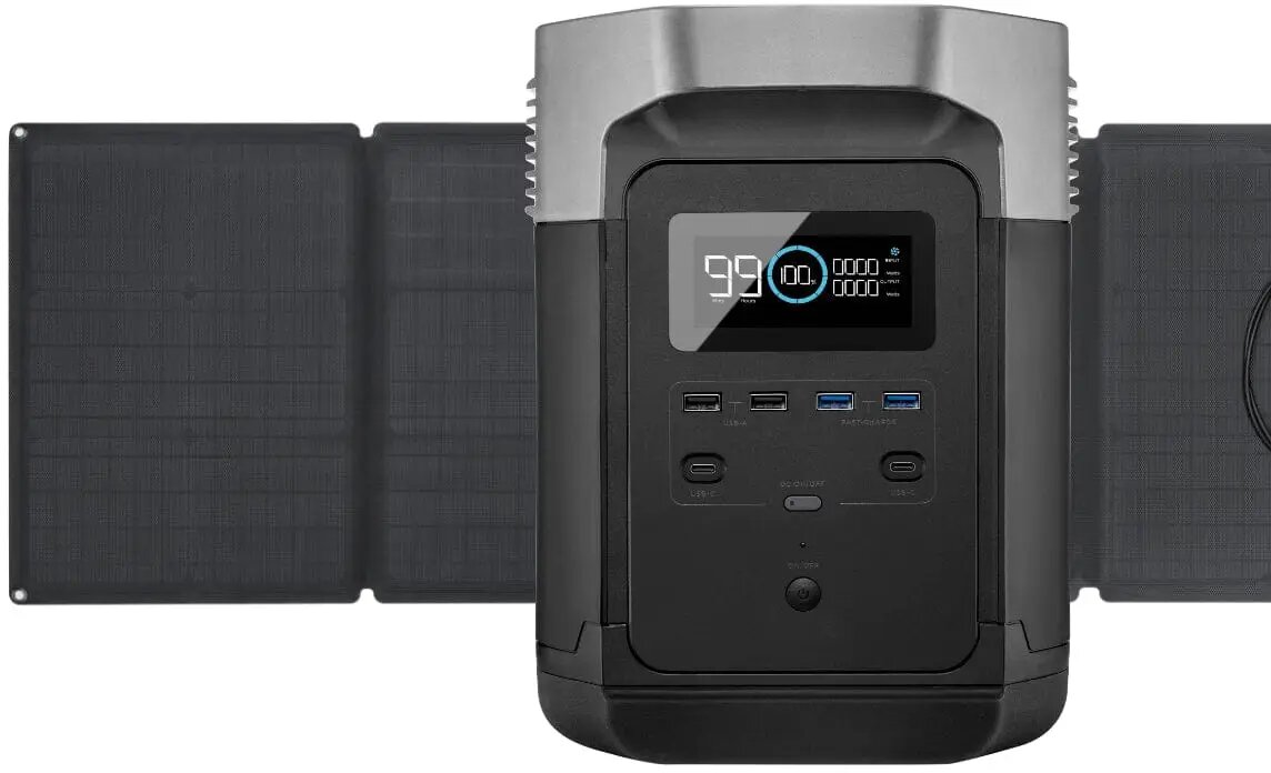 Набор EcoFlow DELTA + four 110W Solar Panels Bundle