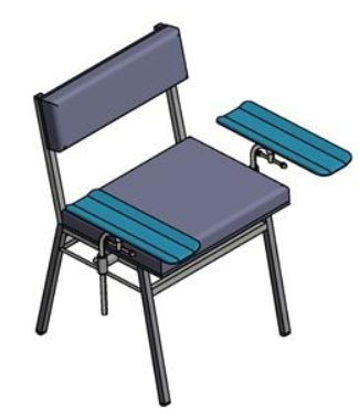 Стілець донорський із двома підлокітниками АТОН СД-01 (стілець донора)