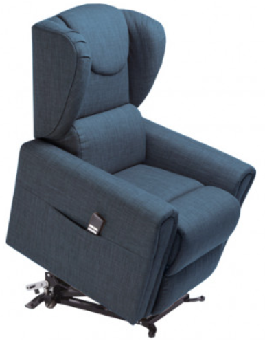 Подъемное кресло с двумя моторами (синее) OSD-BERGERE FM09-1LD-R