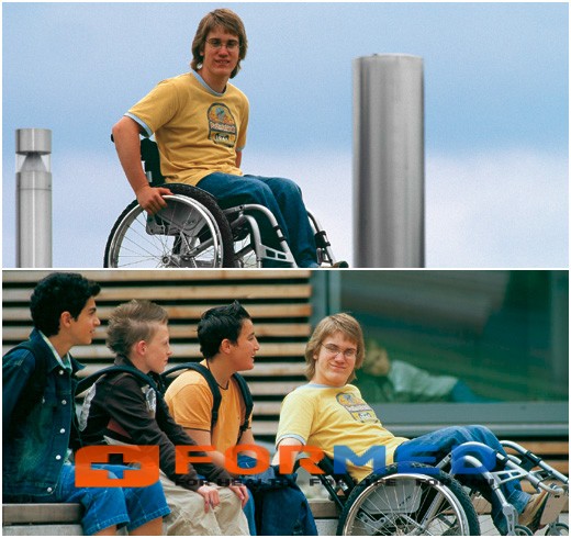Подростковая инвалидная коляска FX One Junior 1.150-351
