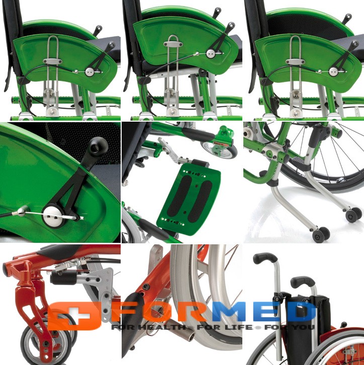 Детская  коляска инвалидная Mex-X 1.130