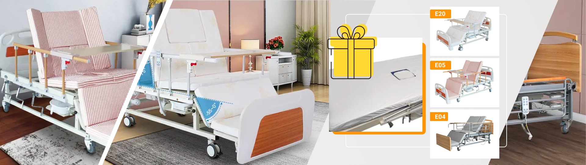 непромокаемая простынь в подарок при покупке кровати моделей MIRID E05, MIRID E20 и MIRID E04